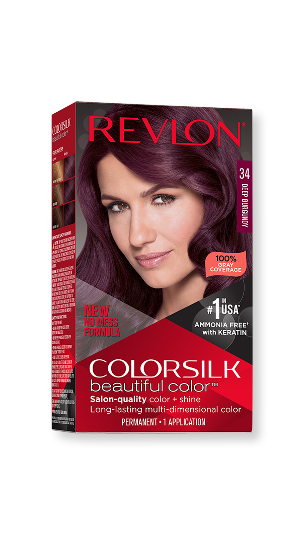 Colorsilk Beautiful Color™ Permanent Hair Color : Deep Burgundy - Revlon