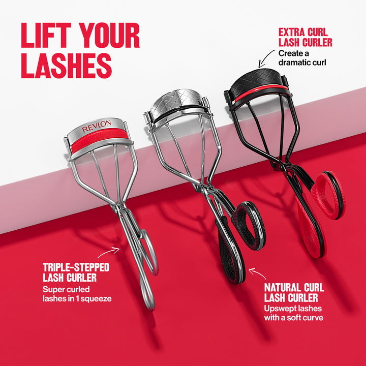 Triple Stepped Lash Curler