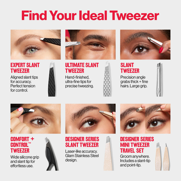 Expert Slant Tip Tweezers